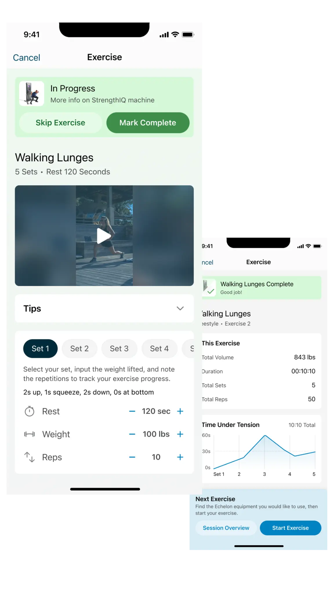 Echelon Workout Builder AI